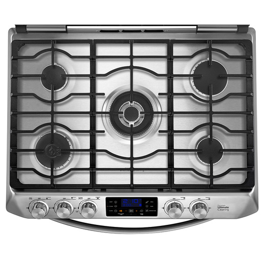 Estufa de Empotre 80 cm (30 pulgadas) Inoxidable con Vidrio Negro IO Mabe - IO8077GETII1A