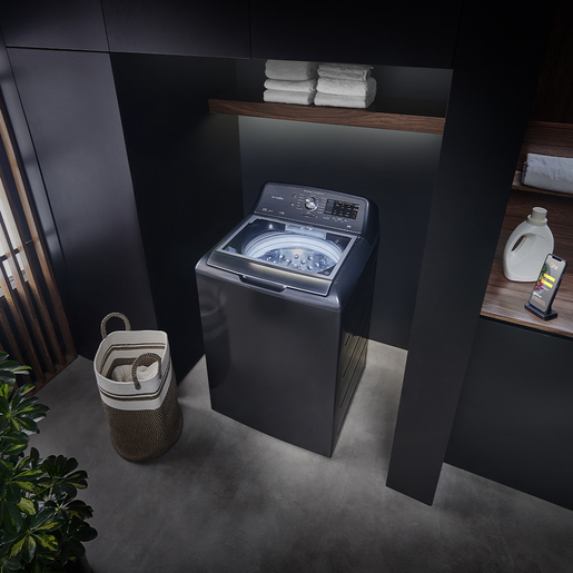 Lavadora Automática 24 kg Diamond Gray Io Mabe - WMH74201WDAB00