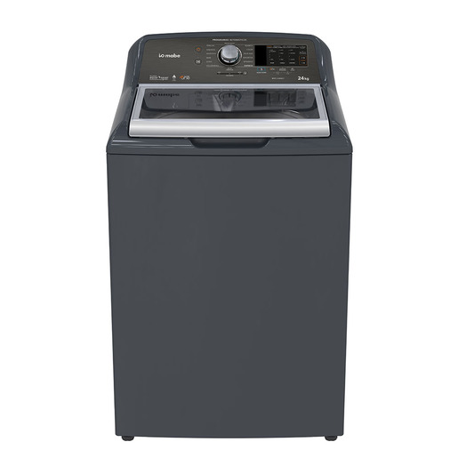 Lavadora Automática 24 kg Diamond Gray Io Mabe - WMH74201WDAB01