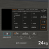 Lavadora Automática 24 kg Diamond Gray Io Mabe - LIH74201WDAB00
