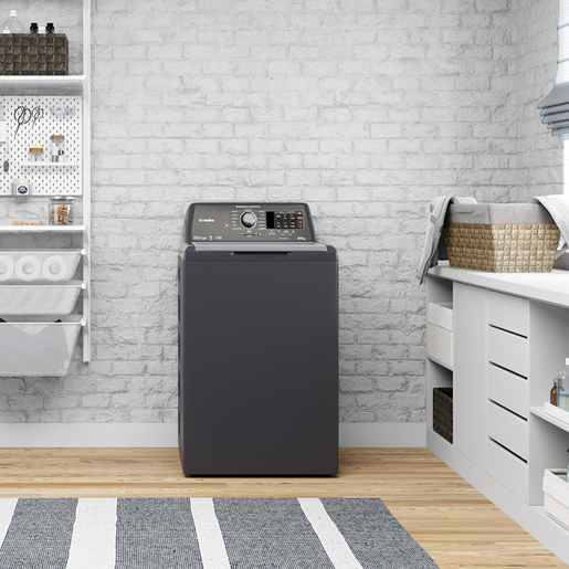 Lavadora Automática 24 kg Diamond Gray Io Mabe - LIH74201WDAB00