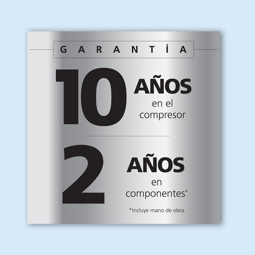 Aire Acondicionado Mini Split Inverter Frío-Calor 115 V 1 Tonelada (12,000 BTU) Blanco Mabe - MMI12HABWCA6M8