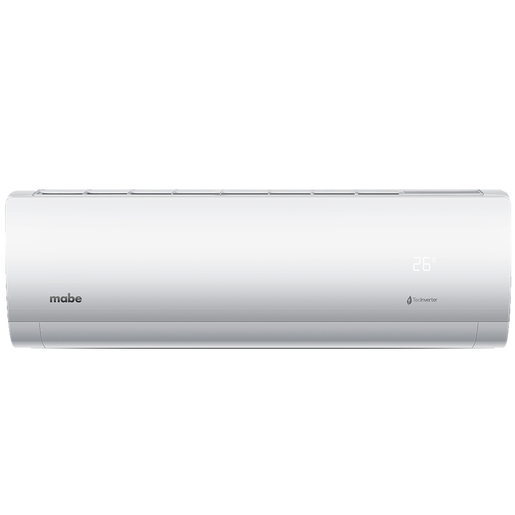 Aire Acondicionado Mini Split Inverter Frío-Calor 110 V 1 Tonelada (12,000 BTU) Blanco Mabe - MMI12HABWCAM9