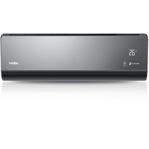 Aire Acondicionado Mini Split Inverter Solo Frío 110 V 1 Tonelada (12,000 BTU) Espejo Mabe - MMI12CAMCAM9
