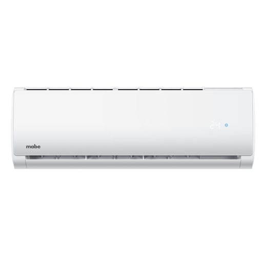 Aire Acondicionado Mini Split Tradicional Frío-Calor 220 V 1.5 Toneladas (18,000 BTU) Blanco Mabe - MMT18HDBWCAM1