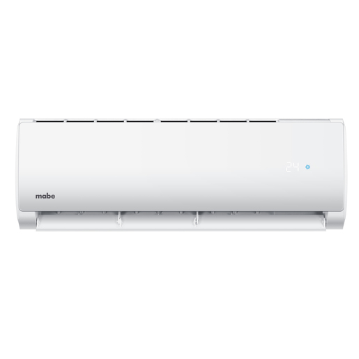 Aire Acondicionado Mini Split Tradicional Frío-Calor 115 V 1 Tonelada (12,000 BTU) Blanco Mabe - MMT12HABWCAM2
