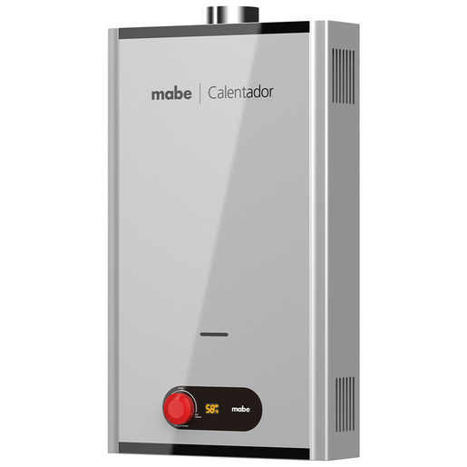 Calentador Instantáneo de Gas LP 2.5 Servicios 14 L Gris Mabe - CIM142SLP