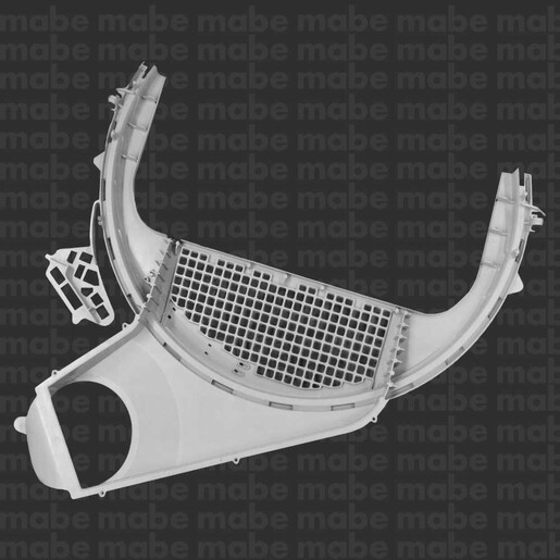 Ducto colector de aire para secadora - WW02F00600