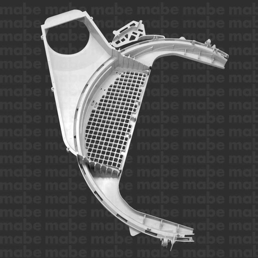 Ducto colector de aire para secadora - WW02F00600