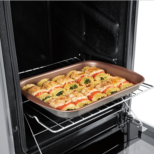 Estufa de piso 50 cm Inoxidable Mabe - EM5060CFIX0B