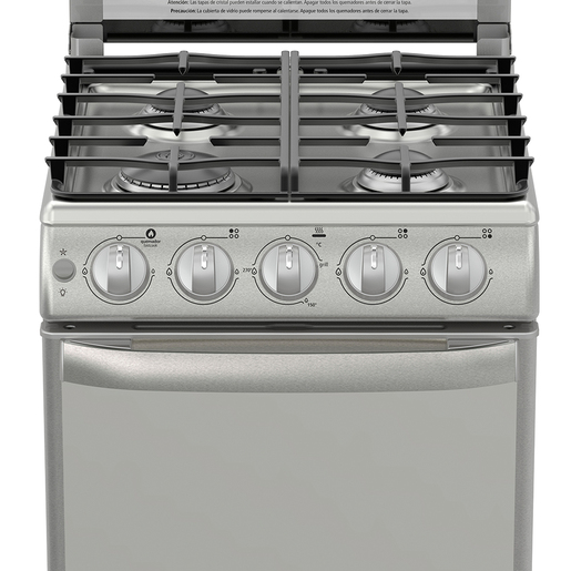 Estufa de piso 50 cm Inoxidable Mabe - EM5060CFIX0B