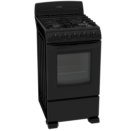 Estufa de piso 50 cm Negra Mabe - EM5022BAPN0C