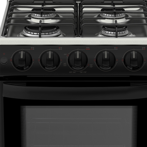 Estufa de piso 50 cm Negra Mabe - EM5040BAIN0B