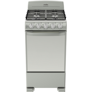 Estufa de piso 50 cm Plata Mercury Mabe - EM5043BFIS0B Estufa de piso 50 cm Plata Mercury Mabe - EM5043BFIS0B