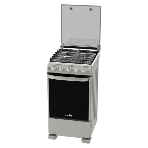 Estufa de piso 50 cm Plata Mercury Mabe - EM5051CFIS0B