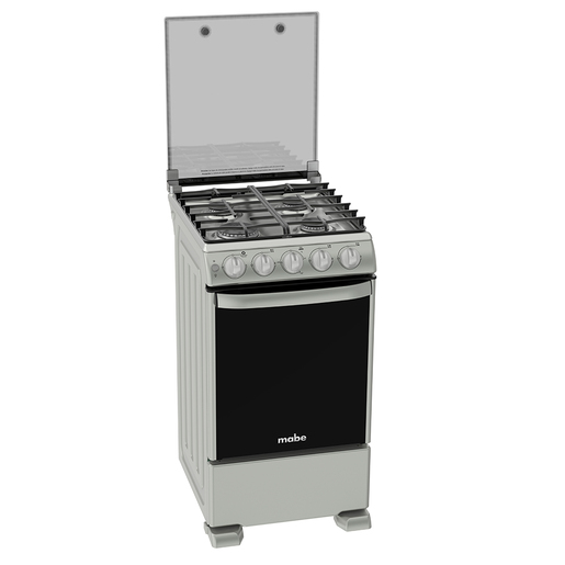 Estufa de piso 50 cm Plata Mercury Mabe - EM5051CFIS0C