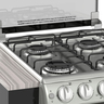 Estufa de empotre 50 cm Plata Mercury Mabe - EMC5046CAIS0B