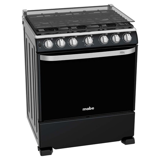 Estufa de Piso 76 cm (30 pulgadas) Black Slate Mabe - EM7685CFRV1B