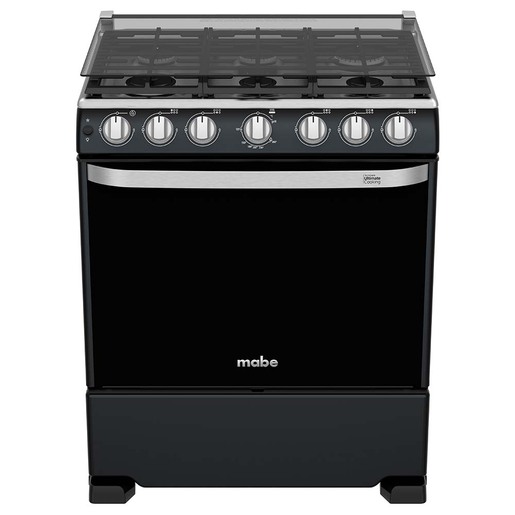 Estufa de Piso 76 cm (30 pulgadas) Black Slate Mabe - EM7685CFRV1B