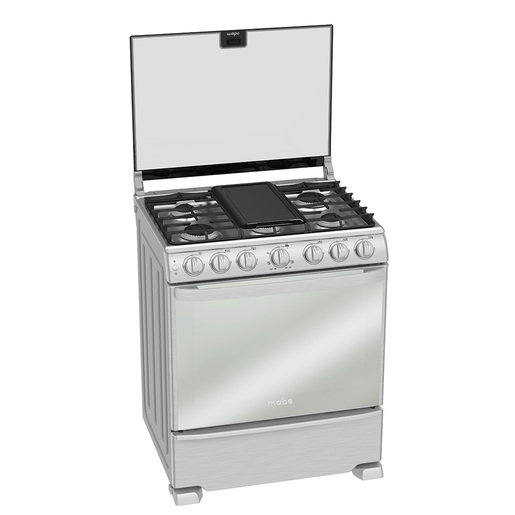 Estufa de piso 76 cm Inoxidable Mabe - DEM7673CFIX1D