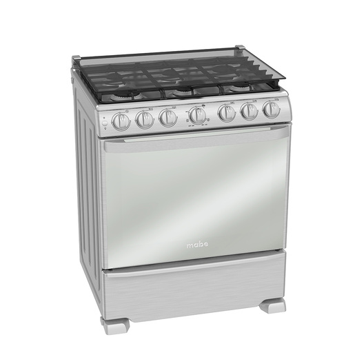 Estufa de piso 76 cm Inoxidable Mabe - DEM7673CFIX1D