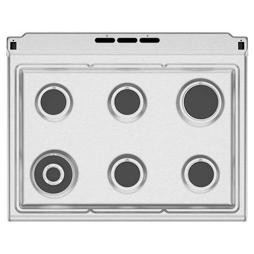 Estufa de Piso 76 cm (30 pulgadas) Inoxidable Mabe - DEM7674CFIX0A