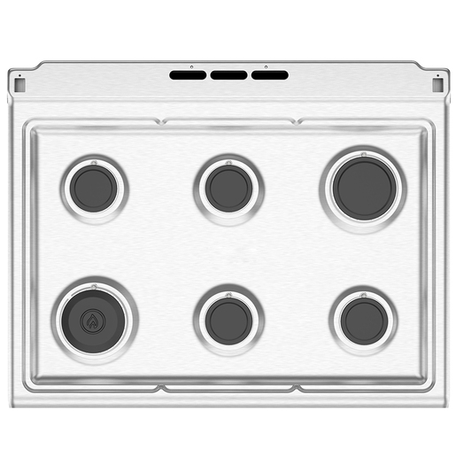 Estufa de Piso 76 cm Plata Mercury Mabe - EM7654BFIS1B