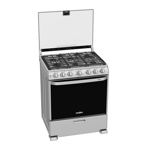 Estufa de Piso 76 cm Acero Inoxidable Mabe - EM7660CFIX1C