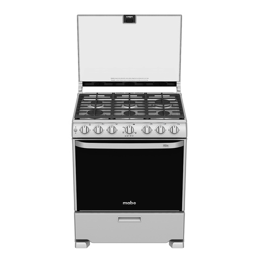 Estufa de Piso 76 cm Acero Inoxidable Mabe - EM7660CFIX1C