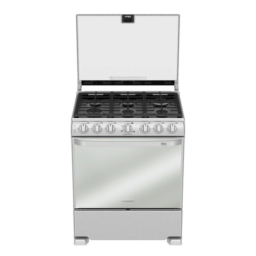 Estufa de Piso 76 cm Acero Inoxidable Mabe - EM7662CFIX1A