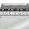 Estufa de Piso 76 cm Acero Inoxidable Mabe - EM7662CFIX1A