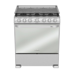 Estufa de Piso 76 cm Acero Inoxidable Mabe - EM7662CFIX1B Estufa de Piso 76 cm Acero Inoxidable Mabe - EM7662CFIX1B