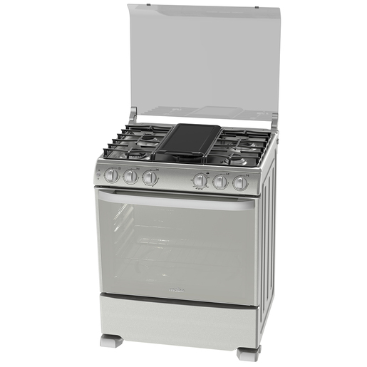 Estufa de piso 76 cm Inoxidable Mabe - EM7681CFIX0A