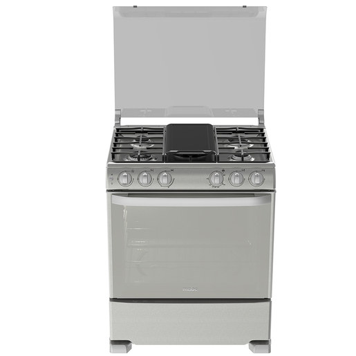 Estufa de piso 76 cm Inoxidable Mabe - EM7681CFIX0B