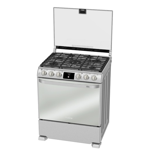 Estufa de Piso 76 cm Acero Inoxidable Mabe - EM7690CFIX2B