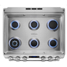Estufa de Piso 76 cm Acero Inoxidable Mabe - EM7695CFIX0B