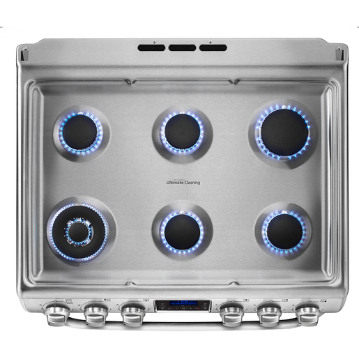 Estufa de Piso 76 cm Acero Inoxidable Mabe - EM7695CFIX0C