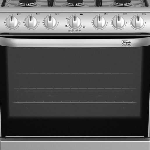 Estufa de Piso 76 cm Plata Mercury Mabe - EM7620BAIS1A