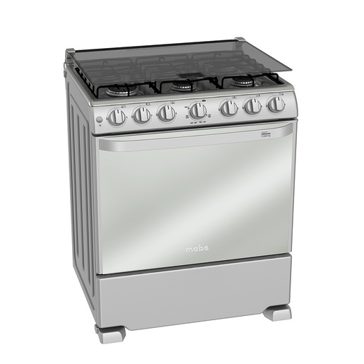 Estufa de Piso 76 cm Plata Mercury Mabe - WEM7643CAIS1A