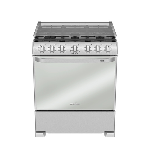 Estufa de Piso 76 cm Acero Inoxidable Mabe - WEM7661CFIX1B
