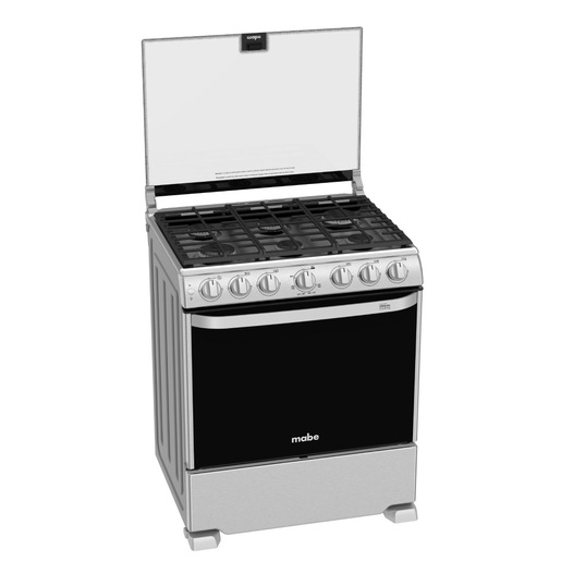 Estufa de Piso 76 cm Acero Inoxidable Mabe - DEM7672CFIX1B