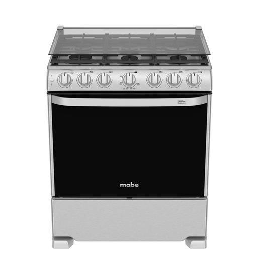 Estufa de Piso 76 cm Acero Inoxidable Mabe - DEM7672CFIX1B
