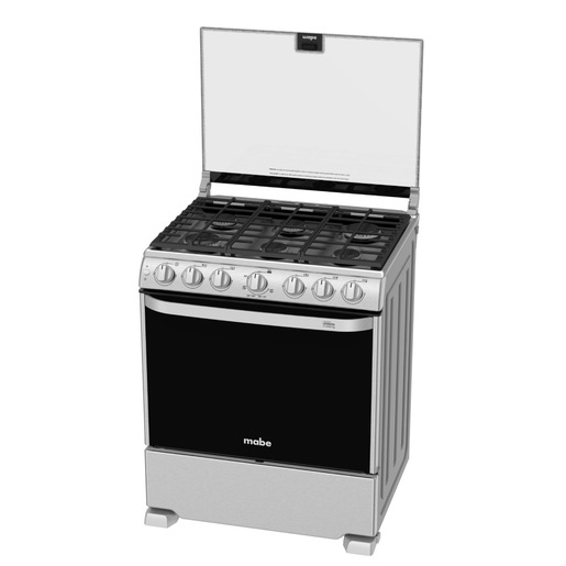Estufa de Piso 76 cm Acero Inoxidable Mabe - DEM7672CFIX1B