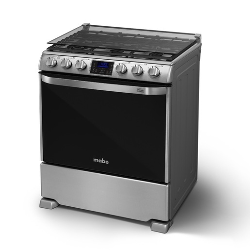 Estufa de Piso 76 cm Acero Inoxidable Mabe - EM7695CFIX0C