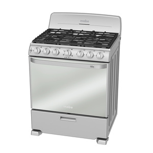 Estufa de Piso 76 cm Plata Mercury Mabe - EM7659BFIS1A Estufa de Piso 76 cm Plata Mercury Mabe - EM7659BFIS1A