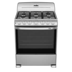Estufa de Piso 76 cm Plata Mercury Mabe - CEM7641BSIS1A Estufa de Piso 76 cm Plata Mercury Mabe - CEM7641BSIS1A