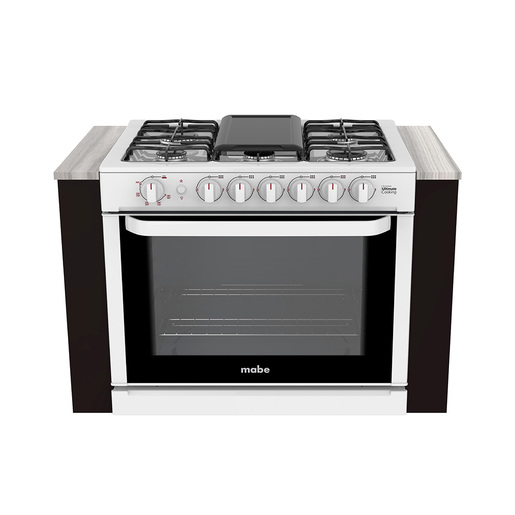 Estufa de Empotre 80 cm Blanca Mabe - EMC80170BB1A