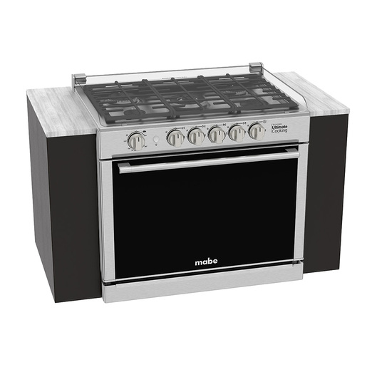 Estufa de Empotre 80 cm Acero Inoxidable Mabe - XOC80800CT1A