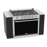 Estufa de Empotre 80 cm Acero Inoxidable Mabe - XOC80800CT1A
