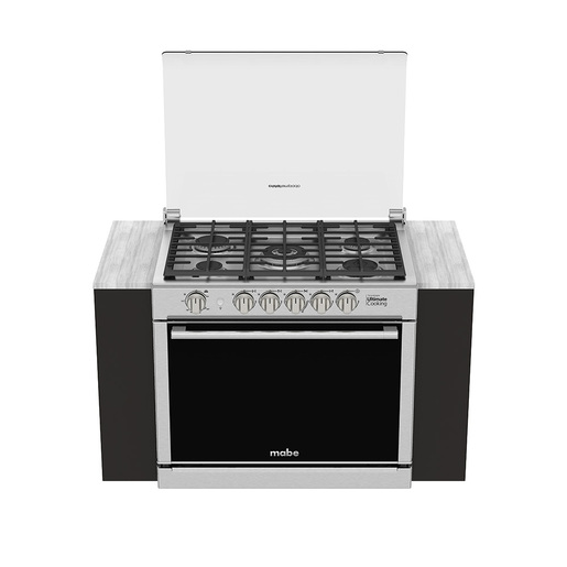 Estufa de Empotre 80 cm Acero Inoxidable Mabe - XOC80800CT1A